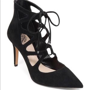 Vince Camuto Bodell Suede Lace-Up Sandal